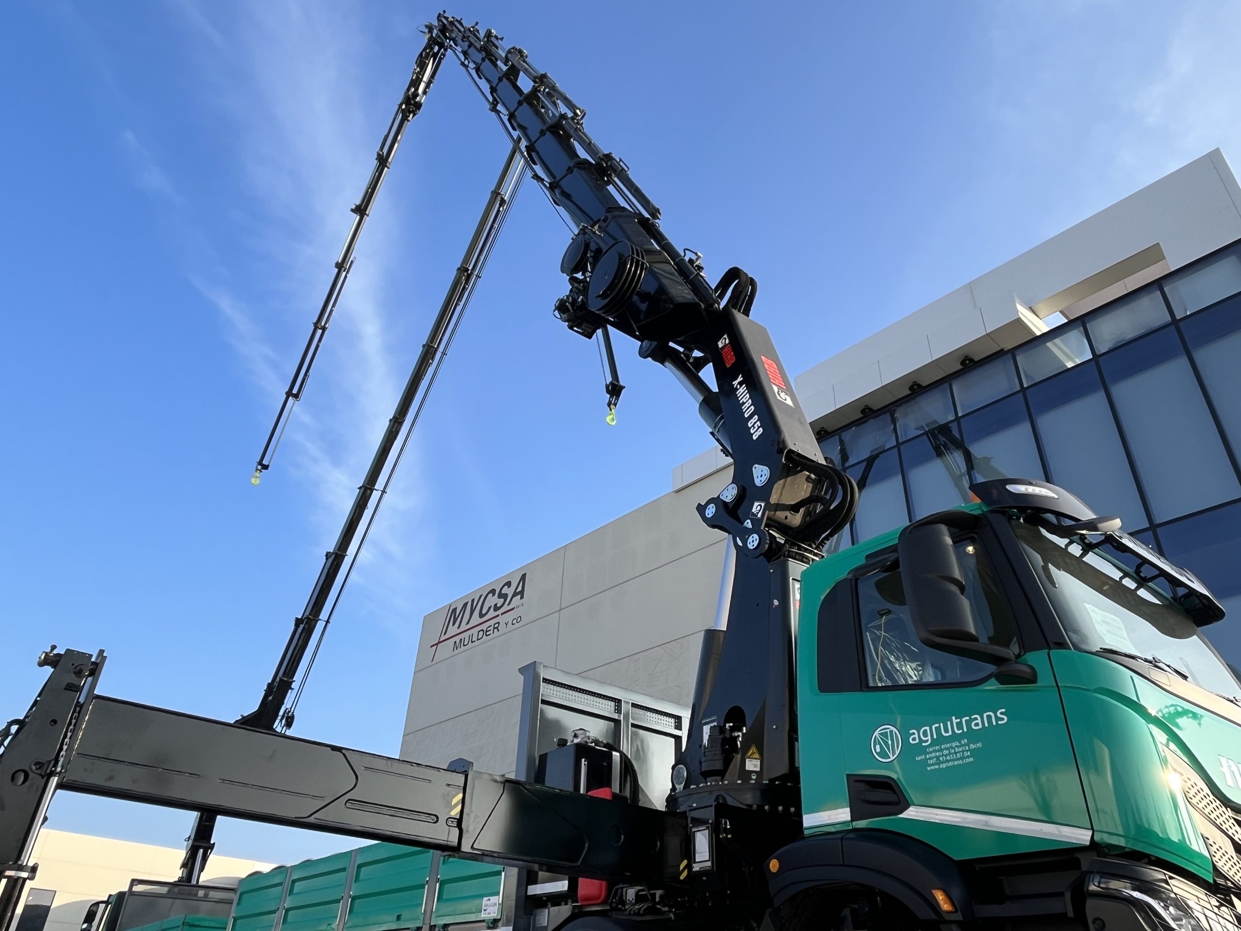 MYCSA ENTREGA HIAB AGRUTRANS