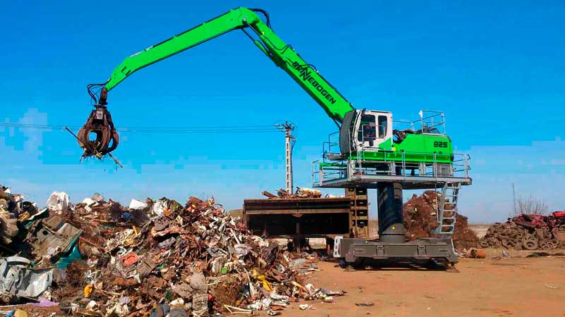 Manipulador SENNEBOGEN 825 y 825 demolición - Imagen 7