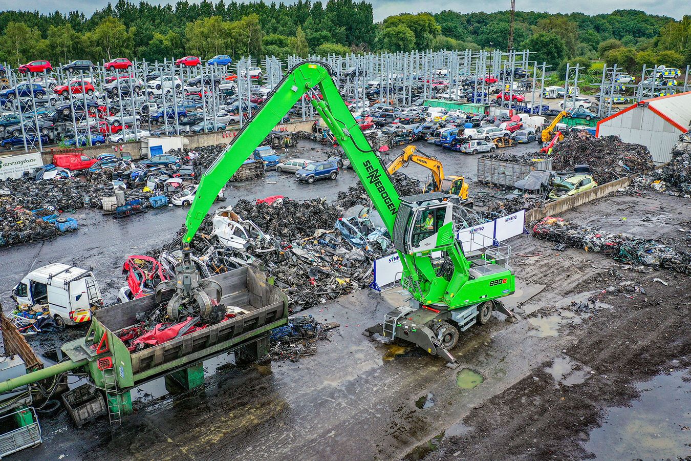 Manipulador SENNEBOGEN 830 y 830 demolición