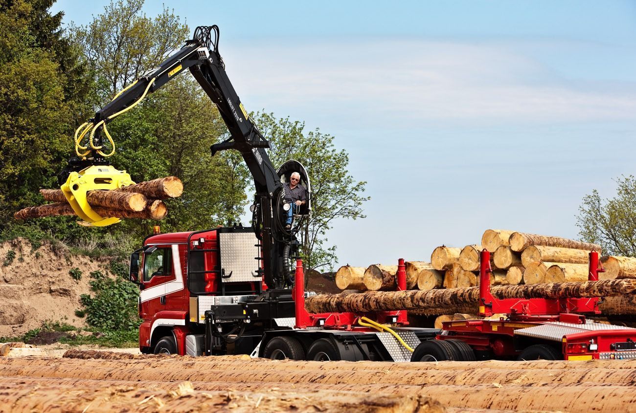 GRÚAS LOGLIFT 251S: Máxima Potencia para Troncos Largos