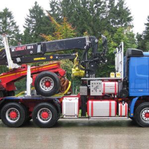 GRÚAS LOGLIFT 281S: Potencia y Precisión para el Sector Forestal