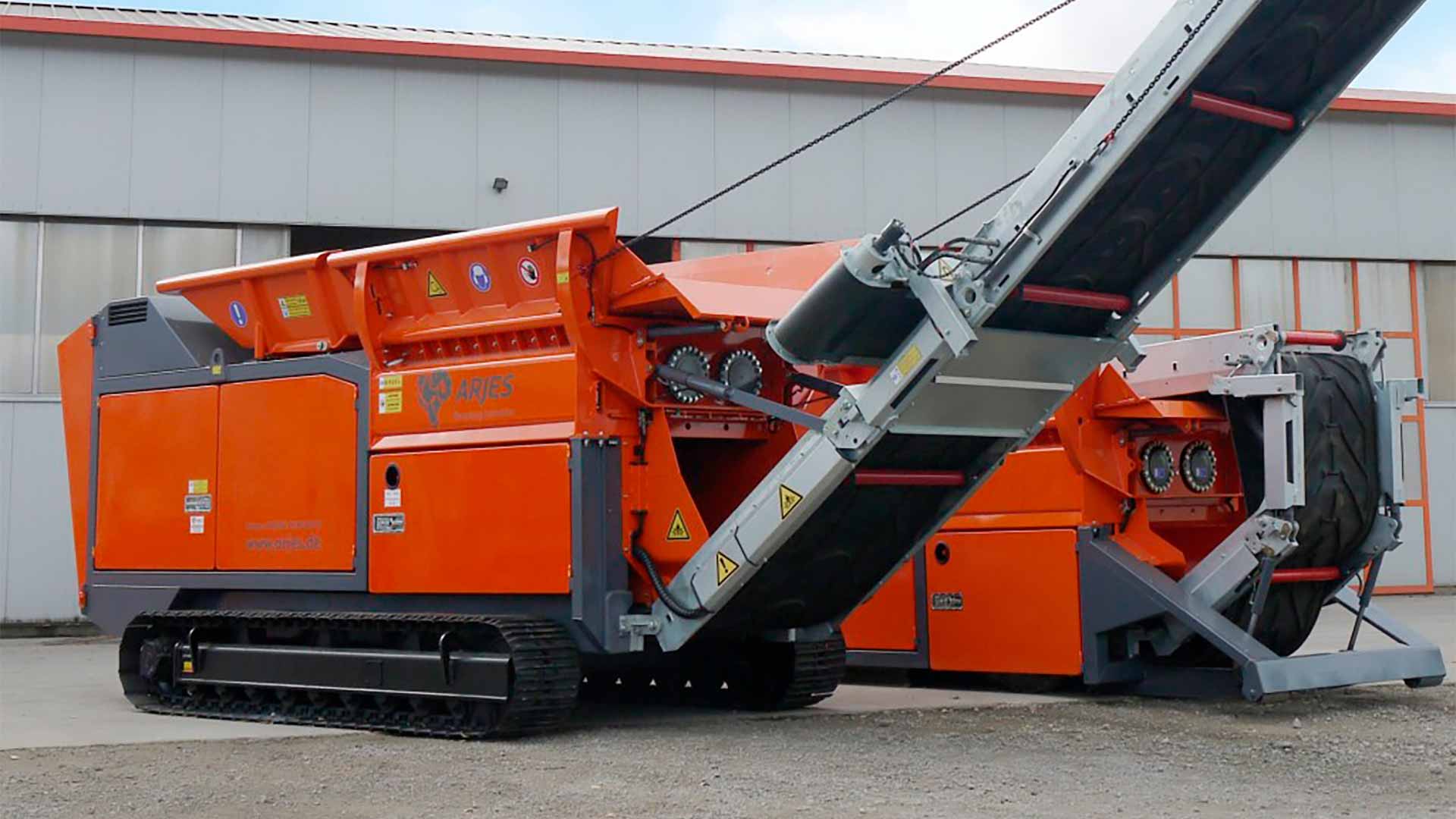 EuRec S-850 triturador móvel