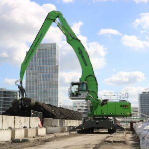 Manipuladora de puerto SENNEBOGEN 855E