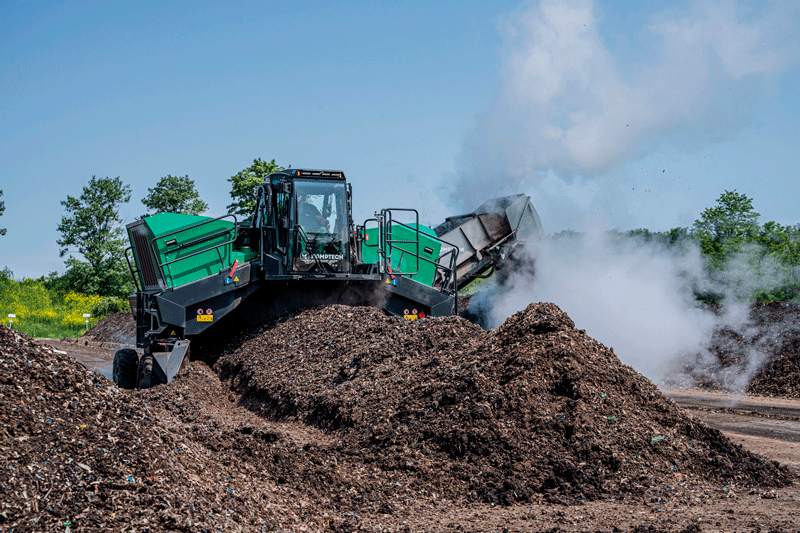 Komptech Topturn X Compost
